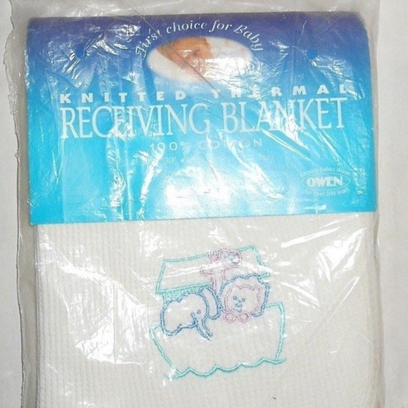 Bedding Vintage Thermal Knit Cotton Blanket Receiving Poshmark